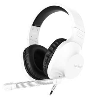 SADES Gaming Headset Spirits SA-721, multiplatform, 3.5mm, λευκό