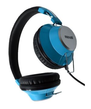 Maxell Retro DJ Colour Ενσύρματα On Ear Ακουστικά Μπλέ