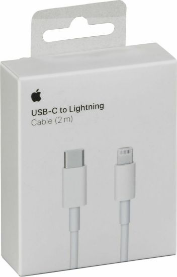 Apple USB-C to Lightning Cable 18W Λευκό 2m (MQGH2ZM/A)