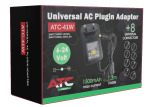 ATC Ρυθμιζόμενο Universal Τροφοδοτικό 6 Έως 24v 41w 8 Βύσματα 05.007.0053