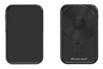 POWERTECH power bank με οθόνη PT-1416, 10000mah, magnetic wireless, 22.5W, μαύρο