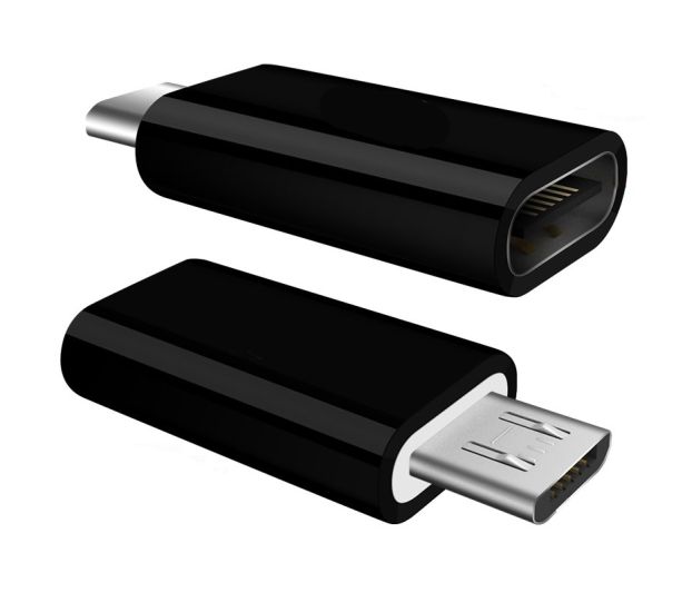 POWERTECH αντάπτορας Micro USB σε USB-C θηλυκό CAB-UC020, OTG, μαύρος