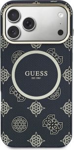 Guess IML Peony Dot MagSafe Case for iPhone 17 Pro Max – Black – Θήκη Προστασίας για iPhone 17 Pro Max σε Μαύρο Χρώμα