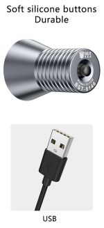 BEST Λάμπα φωτοπολυμερισμού LED UV BST-9146, 5V 10W, γκρι