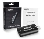 POWERTECH converter καταγραφής video CAB-H147, HDMI σε USB, μαύρος