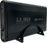 Powertech PT-675 Θήκη για Σκληρό Δίσκο 3.5" SATA III με σύνδεση USB3.0