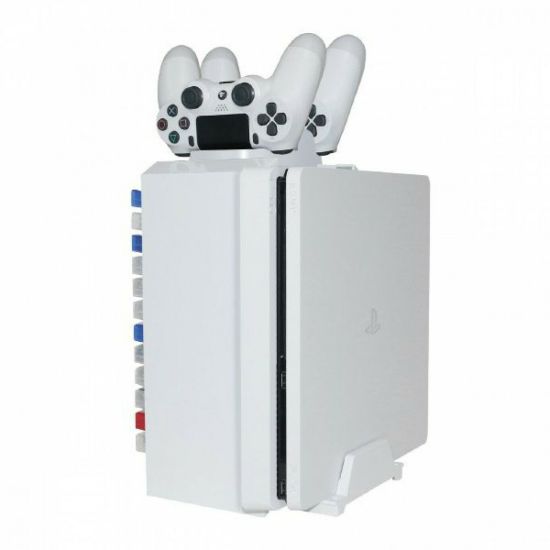 Disc Storage Kit για PS4 σε Λευκό χρώμα