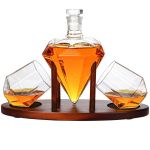 Deluxe Diamond Decanter Set – Σετ Κρυστάλλινης Καράφας Deluxe Diamond