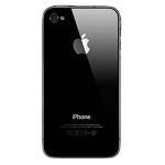 Back Glass Cover Replacement for iPhone 4 Black
