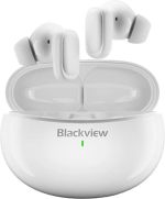 BlackView AirBuds 30 Bluetooth Handsfree με AI Μετάφραση σε 134 γλώσσες Λευκά