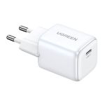 Ugreen Φορτιστής USB-C 20W PD 15324 Λευκός (Nexode Mini)