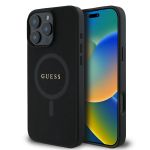 Guess Magsafe “Saffiano Classic Logo Collection” Hard Case από σκληρό πλαστικό – iPhone 16 Pro Max (Μαύρο – GUHMP16XPSAHMCK)