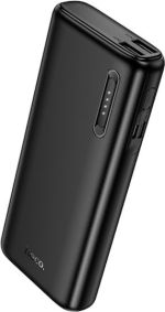 HOCO J158A RUNNER, POWERBANK, 10000MAh, 2 ΘΥΡΕΣ, BLACK