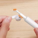 BASEUS ΒΟΥΡΤΣΑΚΙ ΚΑΘΑΡΙΣΜΟΥ ΑΚΟΥΣΤΙΚΩΝ, AIRPODS ΛΕΥΚΟ
