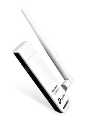 TP-LINK 150Mbps Ασύρματο USB Adapter Υψηλής Απολαβής TL-WN722N, Ver. 3.2