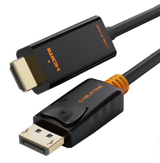 CABLETIME καλώδιο Displayport σε HDMI AV585, 1080p, 1m, μαύρο