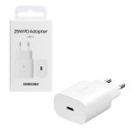 Samsung EP-TA800N Φορτιστής USB-C 25W Power Delivery Λευκό (Retail)