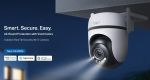 TP-LINK smart κάμερα Tapo C520WS, 2K, WiFi, PTZ, IP66, V2.0