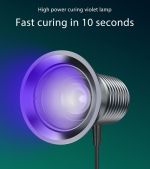 BEST Λάμπα φωτοπολυμερισμού LED UV BST-9146, 5V 10W, γκρι