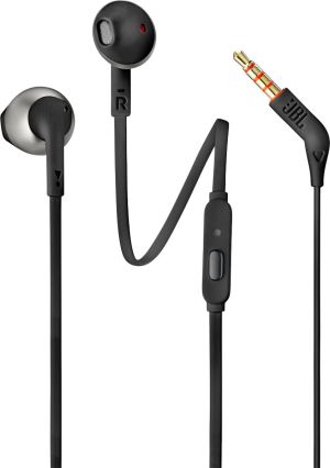 JBL Tune 205 Earbuds Handsfree με Βύσμα 3.5mm Μαύρο