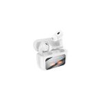 Borofone BW76 In-ear Bluetooth Handsfree Ακουστικά ANC με Θήκη Φόρτισης Λευκά