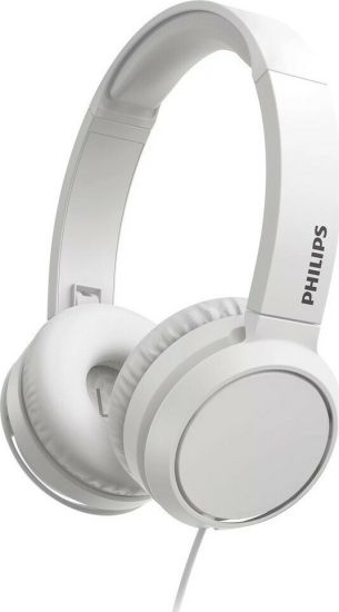 Philips TAH4105 Ενσύρματα On Ear Ακουστικά Λευκά