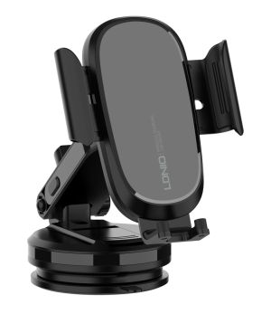 LDNIO ασύρματος φορτιστής & βάση αυτοκινήτου MW21-1, 15W, μαύρος