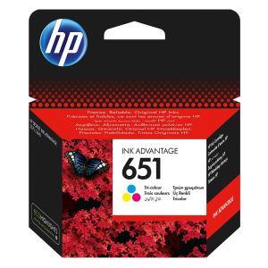 HP Μελάνι Inkjet No.651 Tri-colour (C2P11AE)