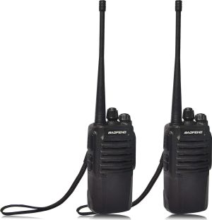 Baofeng BF-888 PLUS Walkie Talkie 5W χωρίς Οθόνη Σετ 2τμχ