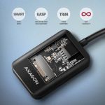 AXAGON ADM2-CM USB-C 3.2 GEN2 – 1X NVME/SATA SDD ADAPTER