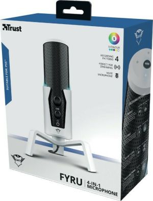 Trust GXT 258W Fyru Μικρόφωνο Υπολογιστή με Σύνδεση USB