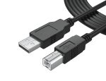 POWERTECH καλώδιο USB σε USB Type Β CAB-U052, copper, 5m, μαύρο