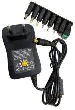 ATC Ρυθμιζόμενο Universal Τροφοδοτικό 6 Έως 24v 41w 8 Βύσματα 05.007.0053