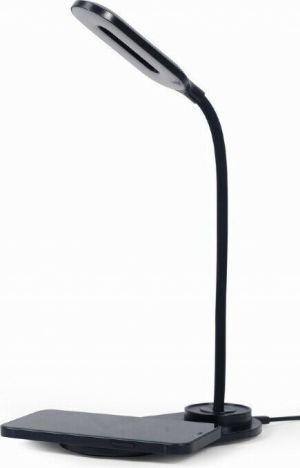 GEMBIRD DESK LAMP WITH WIRELESS CHARGER BLACK