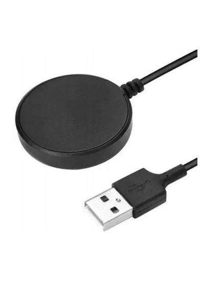 Samsung Galaxy Watch Smartwatch Inductive Charger with Magnetic Clip - Black