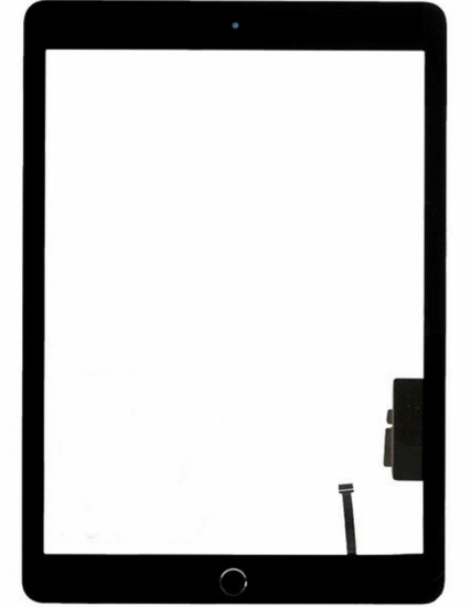 iPad 9.7 5th Gen (A1822, A1823) Screen+homebutton, Original Parts, black