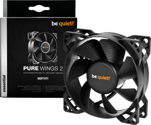 Be Quiet Pure Wings 2 Case Fan 80mm με Σύνδεση 3-Pin