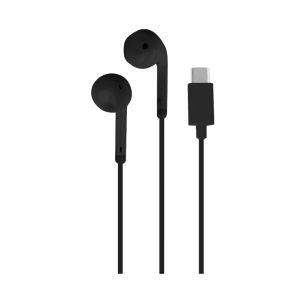 Puro Wired FILO Stereo Earphones USB-C Black