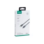 Καλώδιο Φόρτισης UGREEN L502 65249 USB-C σε USB-C PD 100W 1m Μαύρο