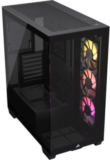 Corsair 3500X ARGB Gaming Midi Tower Κουτί Υπολογιστή με Πλαϊνό Παράθυρο Μαύρο