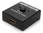 POWERTECH HDMI Bi-Direction switch 2 σε 1, 4K x 2K & 3D, μαύρο CAB-H112