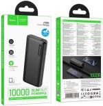 HOCO J158A RUNNER, POWERBANK, 10000MAh, 2 ΘΥΡΕΣ, BLACK