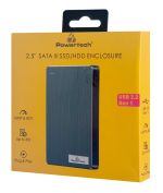 POWERTECH θήκη για 2.5" SATA HDD/SSD PT-1231, 5Gbps, μαύρη