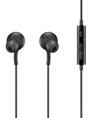 SAMSUNG earphones EO-IA500, 3.5mm, 1.2m, μαύρα BULK