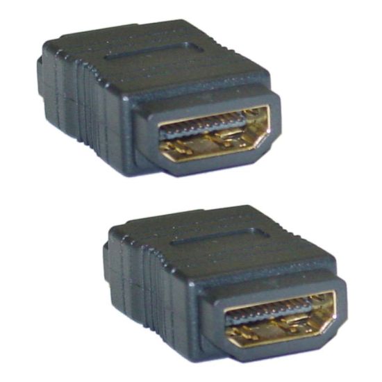 POWERTECH αντάπτορας HDMI 1.4 19pin θηλυκό σε θηλυκό CAB-H027, μαύρο