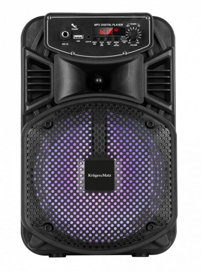 KRUGER&MATZ Φορητό ηχείο ΚΜ0555, bluetooth, USB, FM Radio, μαύρο