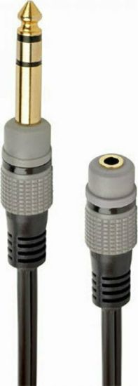 Cablexpert A-63M35F-0.2M Μετατροπέας 6.3mm male σε 3.5mm female