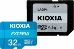 Kioxia Exceria microSDHC 32GB Class 10 U1 UHS-I με αντάπτορα LMEX1L032GG2