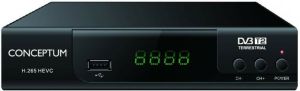 Conceptum DVB-T2 H.265 Ψηφιακός Δέκτης Mpeg-4 Full HD (1080p)