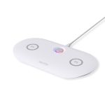 Charger Wireless WK 2 x Seater WP-U90 15W White